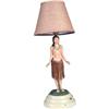 Image 1 : Hula Lamp (arms down, painted version w/animated skirt)