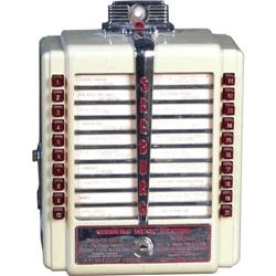 Seeburg wall box plays 20 selections