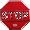 Image 1 : Stop Sign w/Jewels Calif State Automobile Assoc.