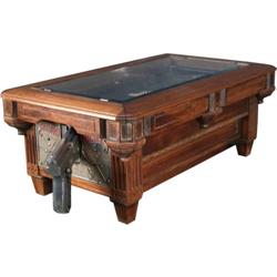 Coin-op Small Pool Table Pistol Game