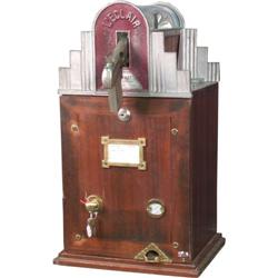 25c " L'Eclair " Penny Arcade Coin-op Coin Shooter