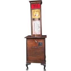 Full Size Penny Arcade Strength Tester  1940's