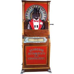 Chocolate Vendor from Portugal in Mills Duplex Cabinet