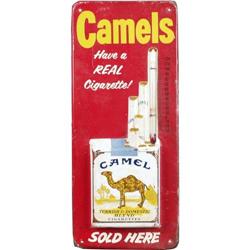 Camel Thermometer tin sign 6" x 13 ½"