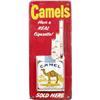 Image 1 : Camel Thermometer tin sign 6" x 13 ½"