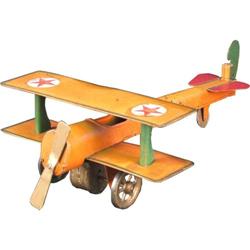 Push Power  Metal Toy Early Airplane