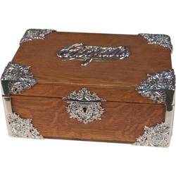 Restored Cigar Box Wooden Humidor