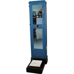 Peerless Floor Model Fortune Teller Scale  Med Blue