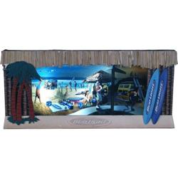 Bud Light Motion Light  rare Hawaiin Shack Version