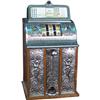 Image 1 : 25 cent Caille Center Pull Slot Machine with Nude