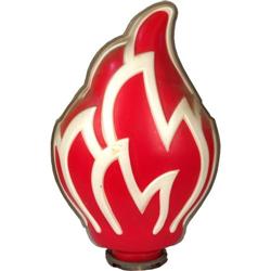 Plastic  Visible Flame Gas Pump Top Globe