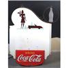 Image 2 : Coca-Cola 1940's Car-Hop Porcelain Sign 2-sided