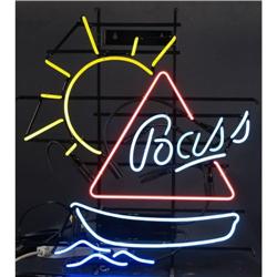 Bass Ale Sailboat neon sign