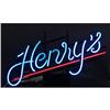 Image 1 : Henrys' Draught Beer neon sign