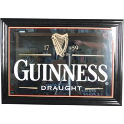 Guinness rectangular mirror