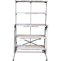 Anheuser Busch Malt Nutrine folding display shelf