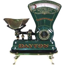 Restored Dayton Model 166 Candy Scale on Brass Base