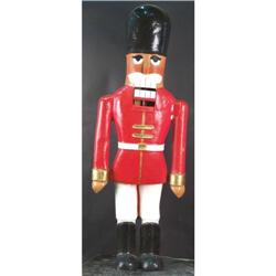 Mechanical "Nutcracker" Figural Display
