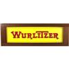 Image 1 : Wurlitzer Electric sign 17" x 50" in Oak Frame