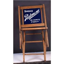 Piedmont Advertising Folding Wood Chair