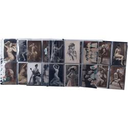 Album of Vintage Original French Risque Real Photo Post