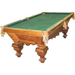 Brunswick Pool table 4' x 7' with fancy legs