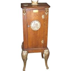 Caille Cabinet with Mutoscope Mechanism