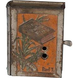 Book Shaped Cigar Cutter w/ Fancy Designs