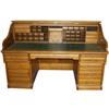 Image 1 : East Lake Style Roll Top Desk exceptional size and qual