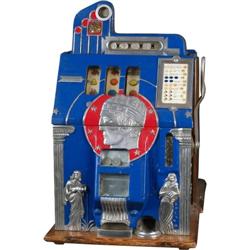 25c Mills Roman Head Slot Machine