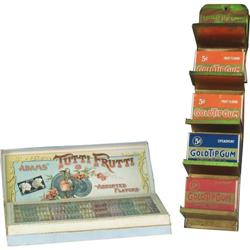 Tin Gold Tip Chewing gum display with original boxes &