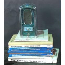 Lot of 2 Items: Coin-op Books & a Seattle P-Nut Machine