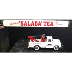 Lot of 2 Items: Tonka Toy Truck &  Door Push