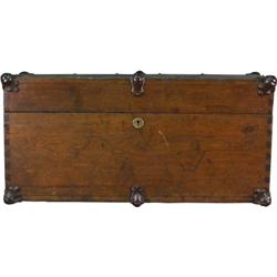 Large Wooden Carpenters' Toolbox