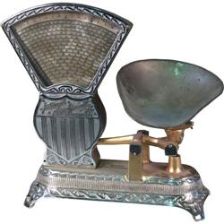 Medium Size National Store Specialty Co. Fancy Scale