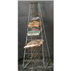 10 Tiered Country Store Paper Bag Metal Rack