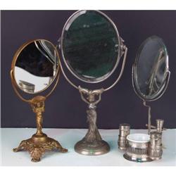 Lot of 3 shaving Mirrors