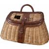 Fishing Creel   Wicker & Leather