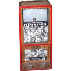 Exhibit Supply Co. Card Vendor  "Film Stars"