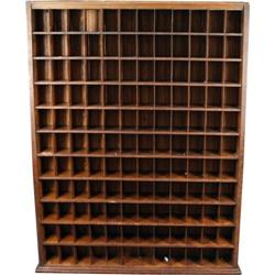 Hotel Mail Box w/many cubby holes