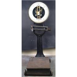 Large Toledo Industrial scale 250# Cap unrestored 70  t