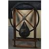 Early Everlast Boxing speed bag with oak wall bracket