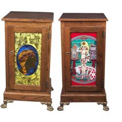 Lot of 2 Slot Machine Stands