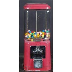 Acorn Gumball Machine   w /key