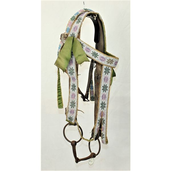 Native American Beaded Bridle