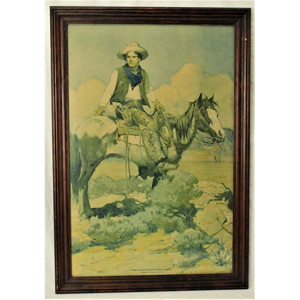 Colt Advertisement Poster