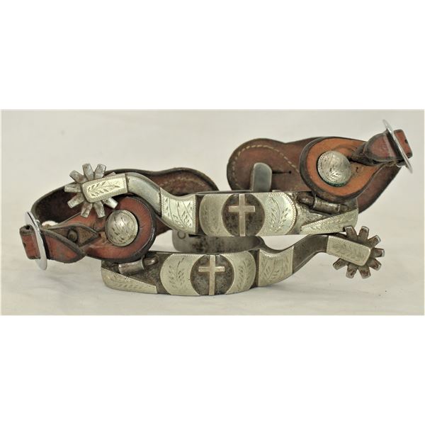 Silver Mounted Spurs