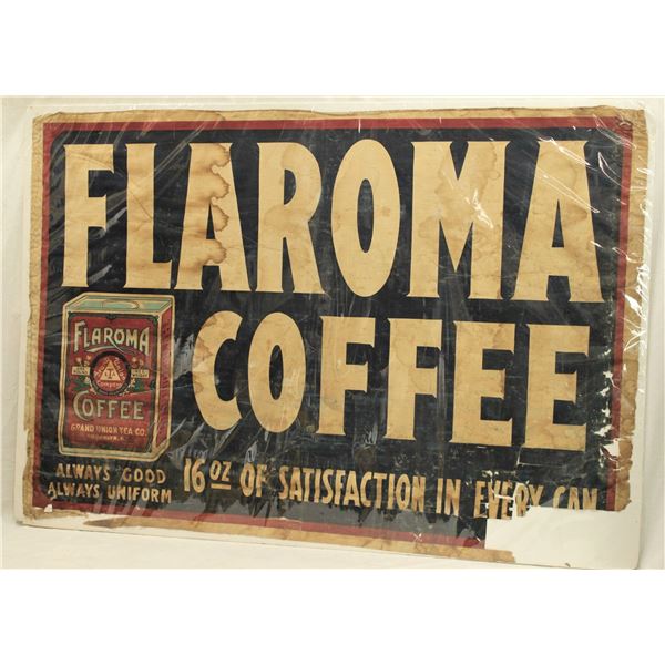 Coffee Advertising Lithograph
