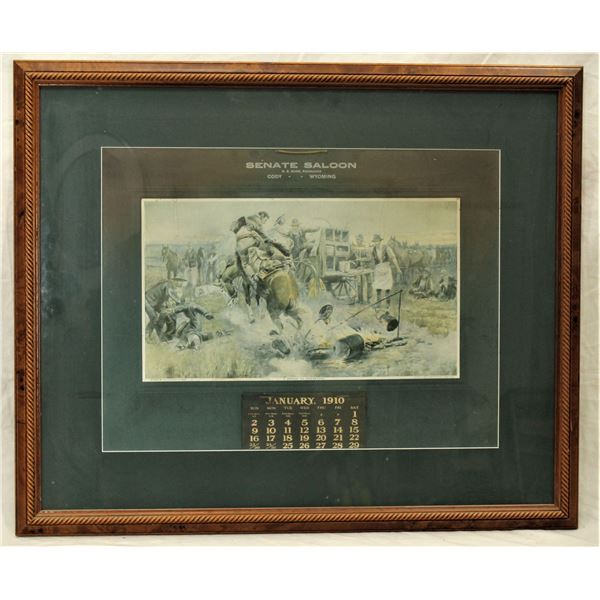 Vintage Advertising Calendar