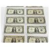 Image 3 : 11 $1 Blue Seal Silver Certificates Star Notes